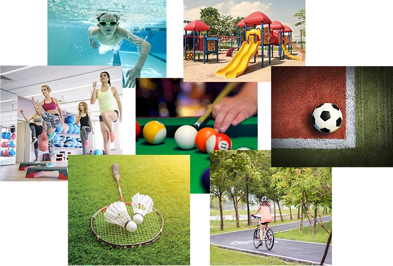 Modern Amenities in Ajmera PVLR, Bhandup